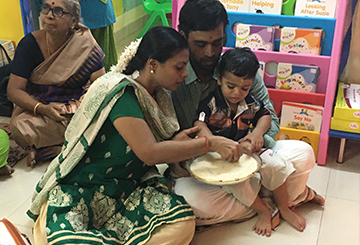  Vijayadasami Festival at our pre school 